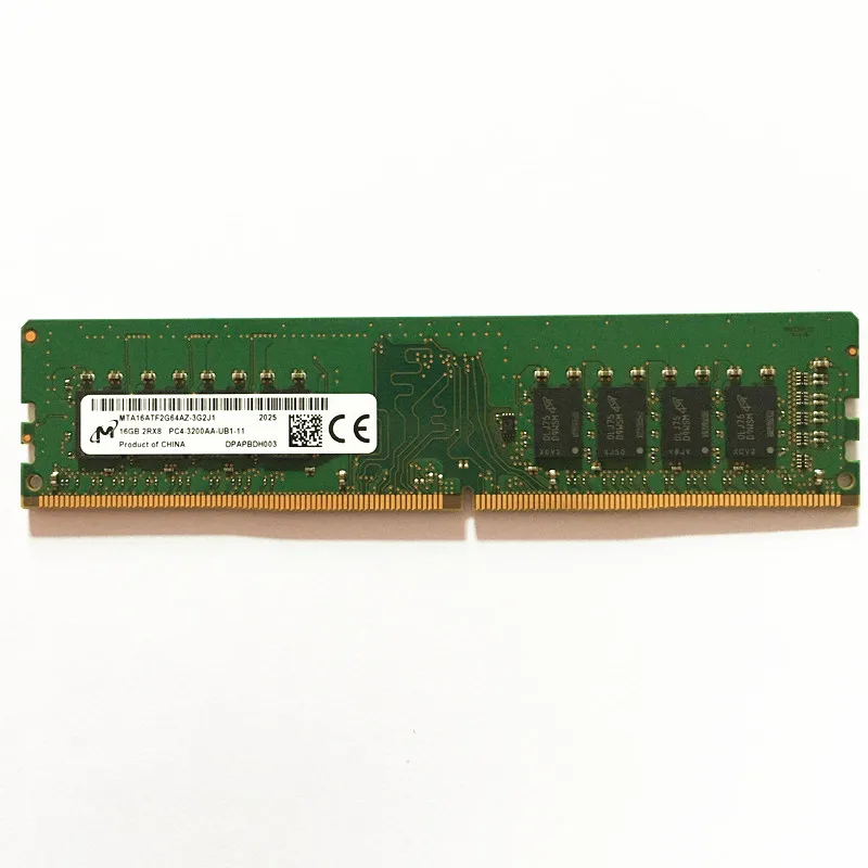 Micron DDR4 RAM 16GB 3200mhz DDR4 16GB 2RX8 PC4-3200AA-UB1-11