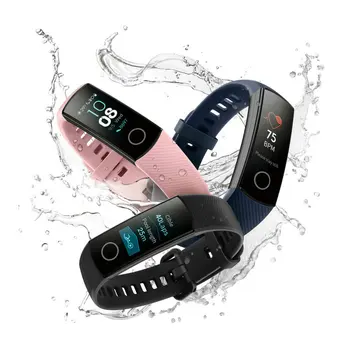 

HUAWEI Honor Band 4 Smart Bracelet 50 Meter Waterproof AMOLED Color Screen Sleep Heart Rate Monitoring
