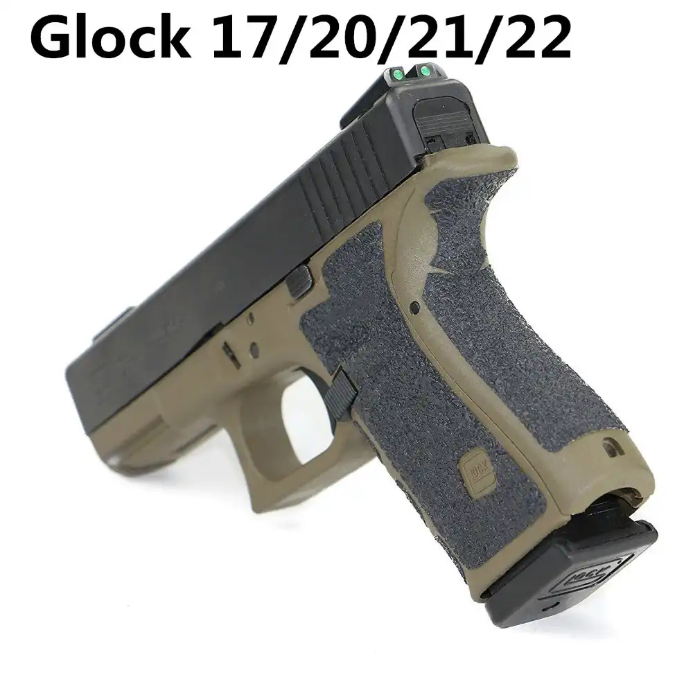 Non slip Rubber Texture Grip Wrap Tape Glove for Gen 3 4 5 Glock 17 19