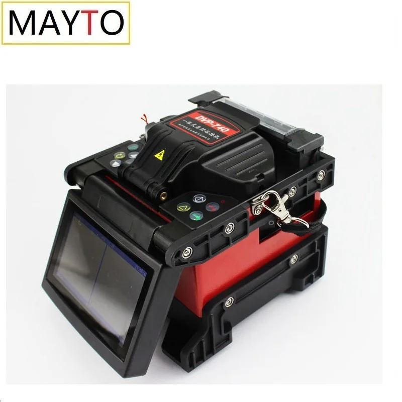 Original Brand New DVP740 Optical Fiber Arc Fusion Splicer FTTx / FTTH Fiber Optic Splicing Machine DVP-740 ffs 60f fiber optic splicing machine tool kit sleeve heating fusion splicer for both indoor and outdoor ftth fttx projects