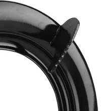 Круглая подставка с кольцом-держателем для сковороды ВОК, черная подставка для варочной панели для гриля, духовки, сковороды