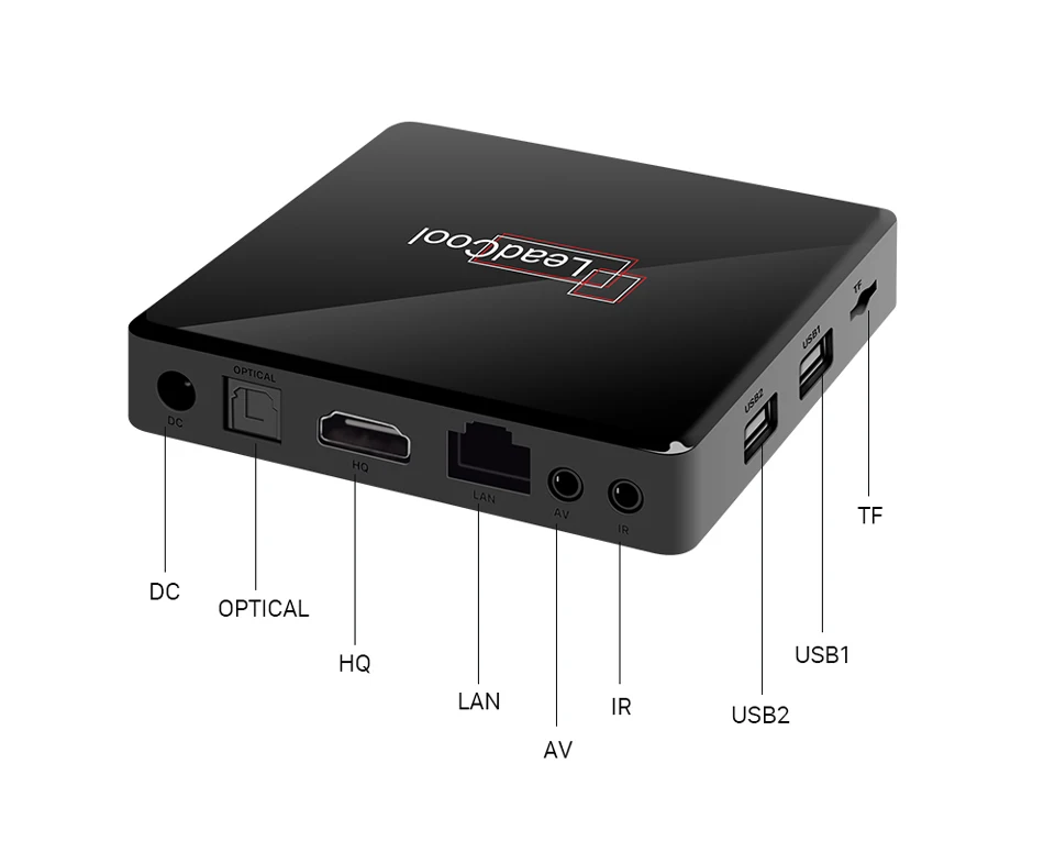 Leadcool X арабский бельгийский IP tv Нидерланды Испания Android 7,1 IP tv Смарт-бокс QHD tv IP tv подписка S905W Италия IP tv Tunisia