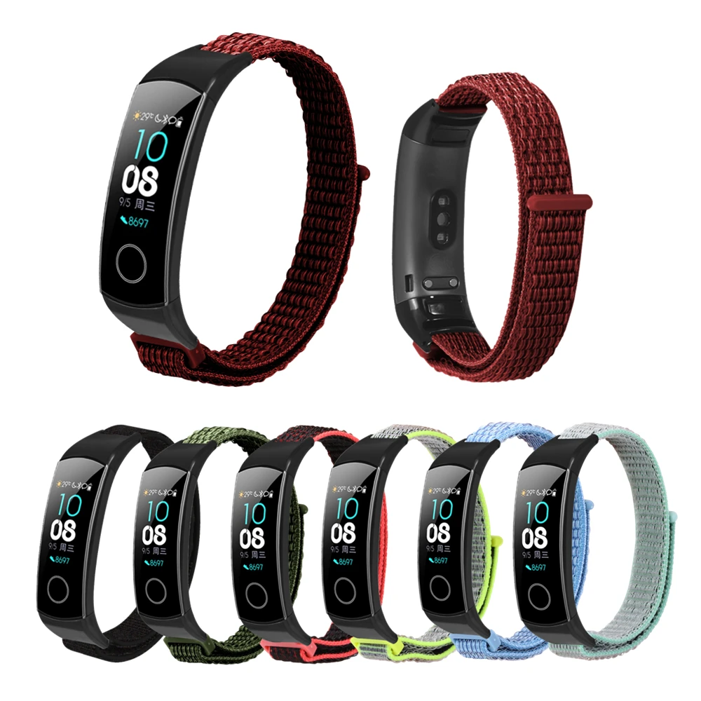 

Smart Wrist Band For Honor Band 5 Honor Band 4 Strap Loop Nylon Canvns Bands For Band Honor 5 4 Replacement Bracelet For Honor 4