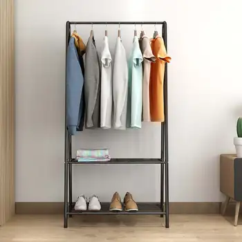 

Multi-Functional Clothes Hanger Coat Rack Floor Hanger Standing Hanger Storage Wardrobe Clothing Drying Home Storage Racks