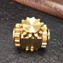 Спиннер связь 4 шестерни Spin Finger игры металл латунь для взрослых настольная игрушка K92D