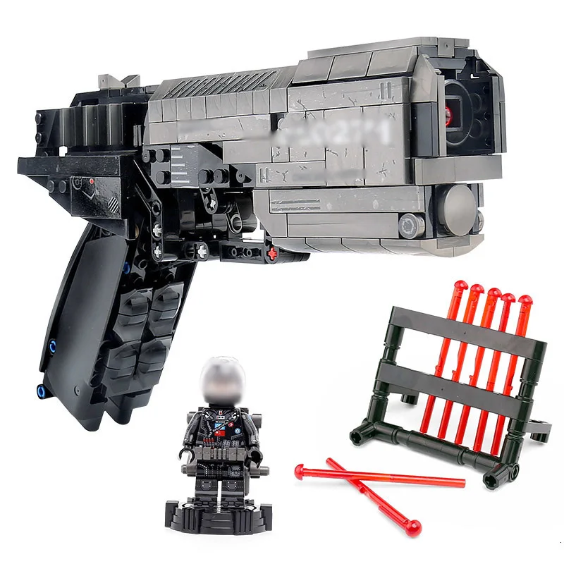 

Stray earth Toy Gun Model Building Blocks LegoING Signal Gun Set MOC Assembly compatible Bricks toy for boy children gift