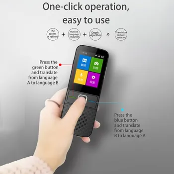 

Top Grade Multi function Voice Translator 137 Languages Two Way Voice Translator WiFi Instant Smart Portable Translator