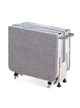 

Folding sheets people home nap lounge adult office lunch break portable multi-function simple four-fold camp bed