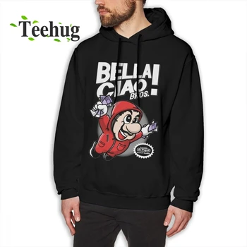 

New Casual Bella Ciao Bros La Casa De Hoodies Geek Custom For Boy