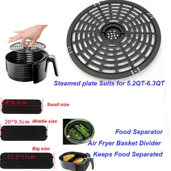 

Air Fryer Accessories for Gowise Phillips Cozyna and Secura Fit all Airfryer electric fryer Food Separator Cooking Dividers