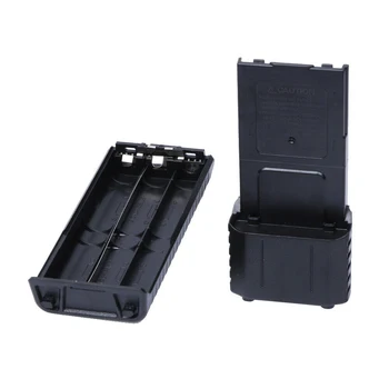 

Power Extended Practical Holder Box 6AA Battery Sotrage Case Professional Accessories DIY Durable For Baofeng Radio BF-UV5R