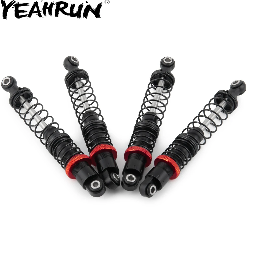 YEAHRUN 90 мм/100 мм/110 мм/120 мм сплав металла Piggyback амортизатор для D90 Trx4 SCX10 Wraith 1/10 RC автомобиль