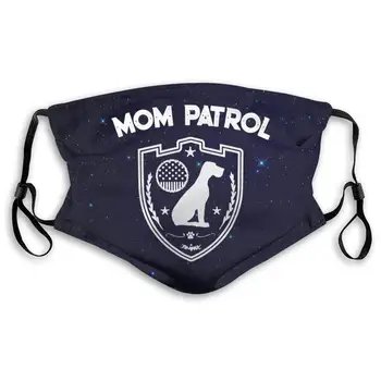 

Funny Dog Mom Active Carbon Filter Mask with PM2.5 Filters 5 Layers of Protection for Men Women