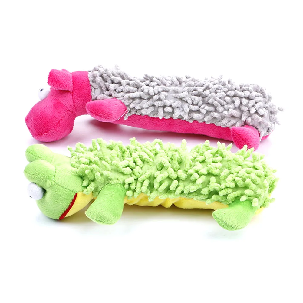 

Plush Dog Sound Toys Teeth Grinding Pets Funny Plush Toys for Pet Dog Teddy Bulldog