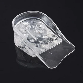 

Silicone Gel Height Increase Shoe Insoles Heel Insert Pad Taller Lift Up