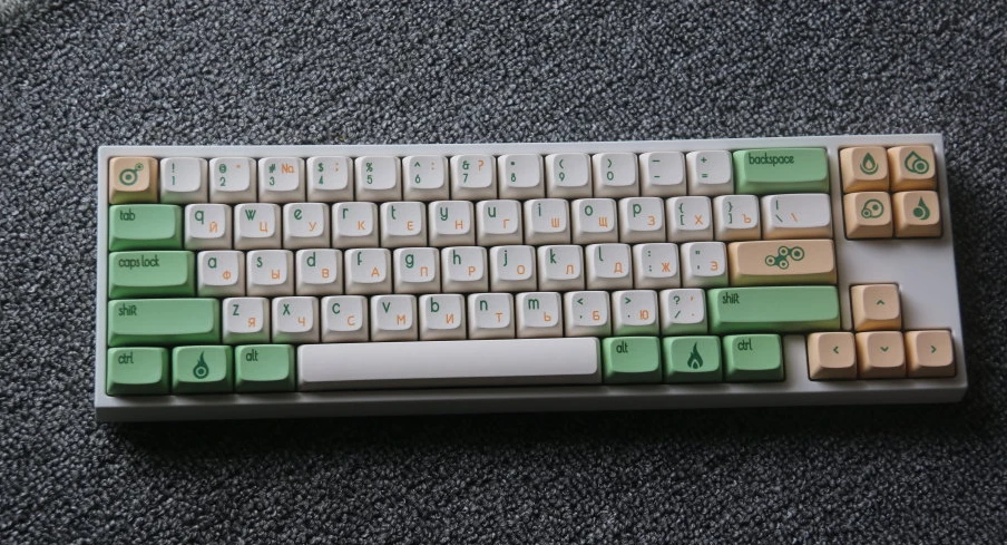 1 компл. XDA профиль ключ крышка для MX переключатели PBT сублимационная механическая клавиатура keycap для Cherry filco IKBC персональный комплект