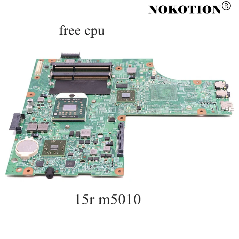 NOKOTION материнская плата для ноутбука Dell Inspiron 15R M5010 CN-0YP9NP 0YP9NP 09913-1 DG15 48.4HH06.011 HD4200