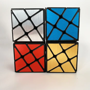 

YJ Wind Wheel Unequal 3x3x3 Magic Cube Professional 3x3 Speed Cubes Puzzles 3 by 3 Speed cube