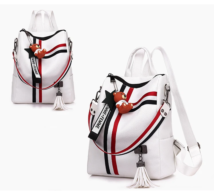 Женский Ретро Модный женский рюкзак на молнии из искусственной кожи, школьная сумка на плечо, Подростковая школьная сумка, Молодежные сумки для женщин