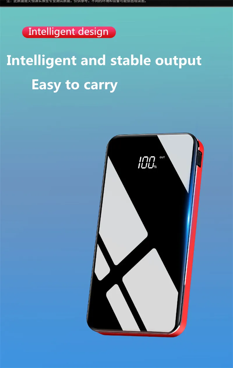 10000 мАч Внешний аккумулятор для iPhone 11 pro 2.0A Быстрая зарядка Dual-USB портативный аккумулятор для быстрой зарядки для xiaomi redmi 7
