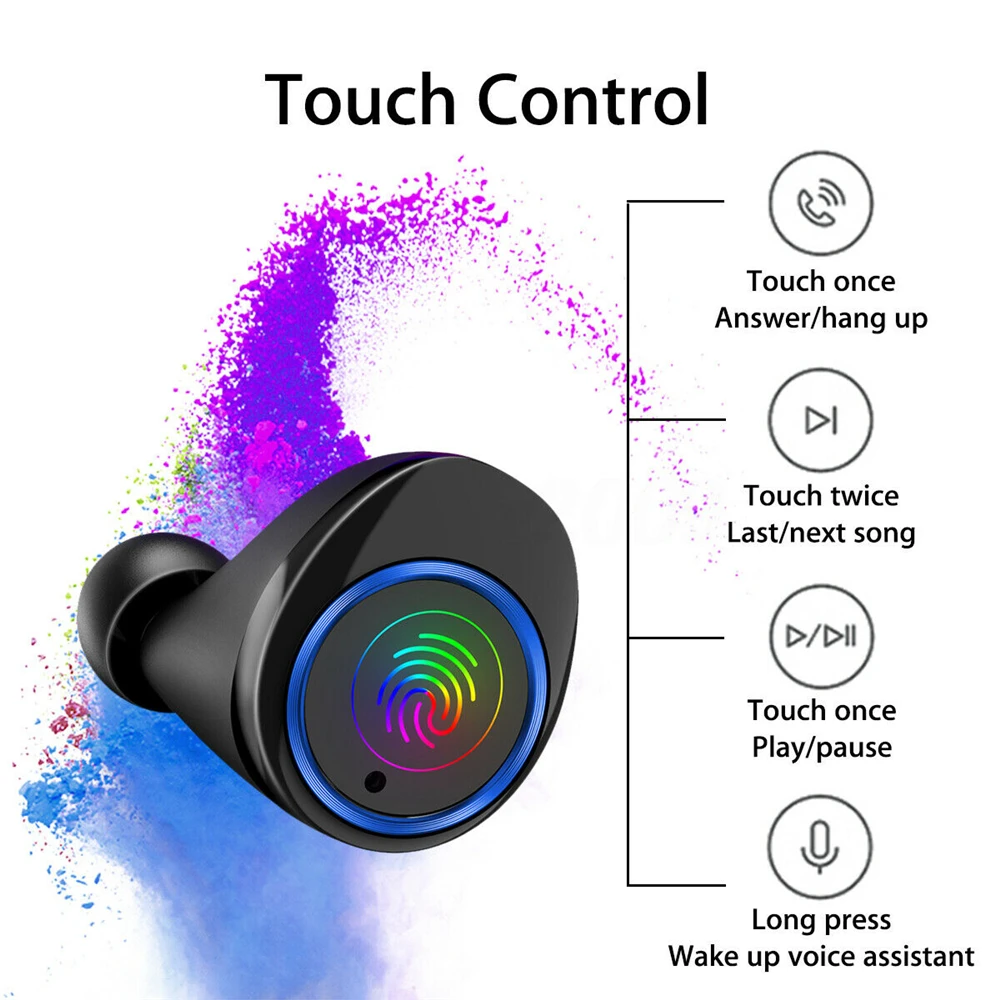 X11 TWS беспроводные наушники Bluetooth светодиодный 5,0 гарнитура Мини наушники стерео водонепроницаемые наушники с шумоподавлением 4000 мАч power Bank