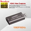 Tarjeta de captura de vídeo 4K USB 3,0, USB 2,0, HDMI a USB 3,0, tarjeta de adquisición, transmisión en vivo, cámara, interruptor de grabación de juego ► Foto 1/6