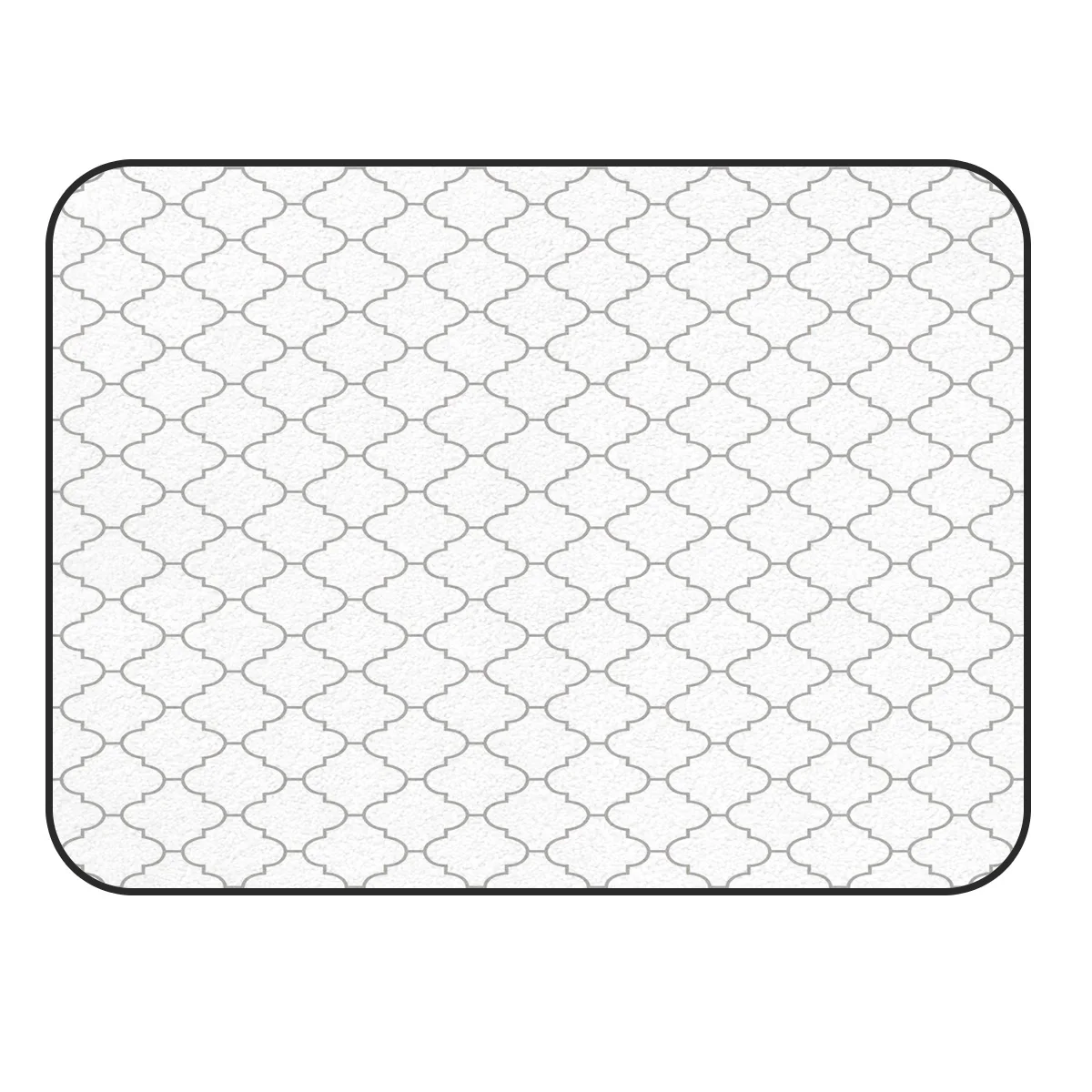 CHARMHOME мягкий ковер Противоскользящий ковер белый геометрический абстрактный дизайн ковер для гостиной коврик для спальни домашние декоративные предметы