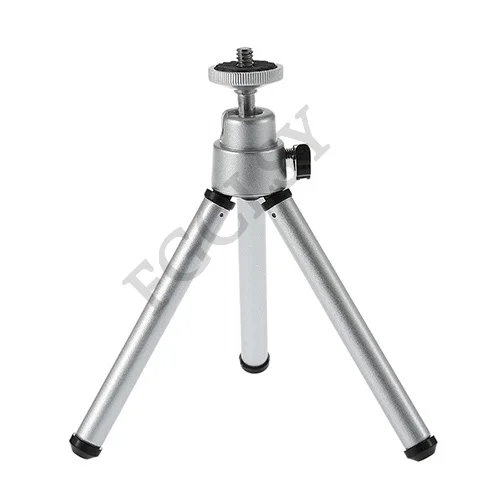Silver FGCLSY гибкий мини-штатив может растягиваться Алюминиевый Карманный монопод мини-штатив для камеры держатель для телефона Подставка для iPhone - Цвет: Silver