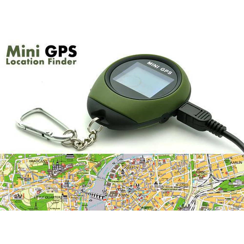 KKMOON Mini GPS GSM GPRS Автомобильный трекер навигационный приемник трекер отслеживатель USB Перезаряжаемый с электронным компасом