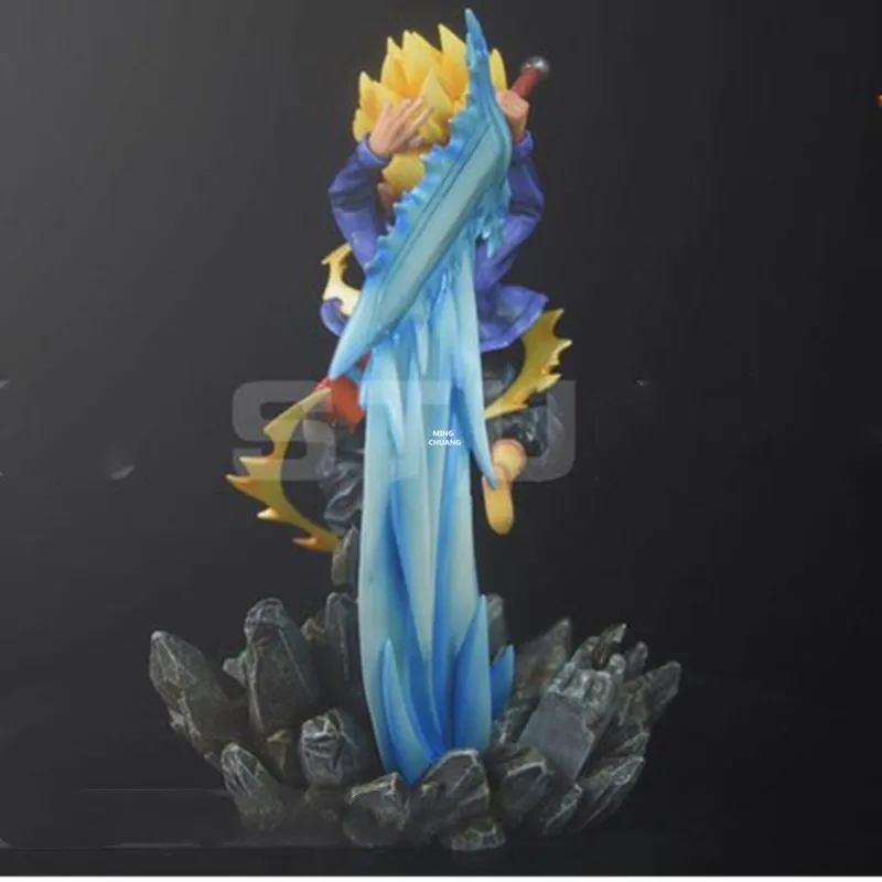 8 "анимация Dragon Ball Z статуя Супер Saiyan бюст Torankusu полноразмерные Портретные трусы анимационная фигурка GK игрушка коробка 22 см V620