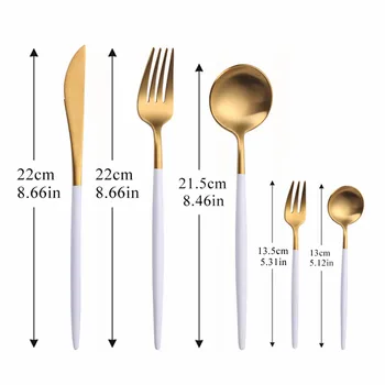 

Gold Cultery Set Tableware Spoon Kitchen Forks and Spoons Steel Cutlery Set Gold Tableware Spoons Stainless Steel Cutlery Set
