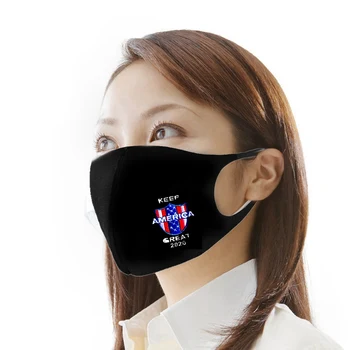 

Men Women New 2020 Trump Mask American Flag Fashion Style Trump Windshield and Heat Respirator