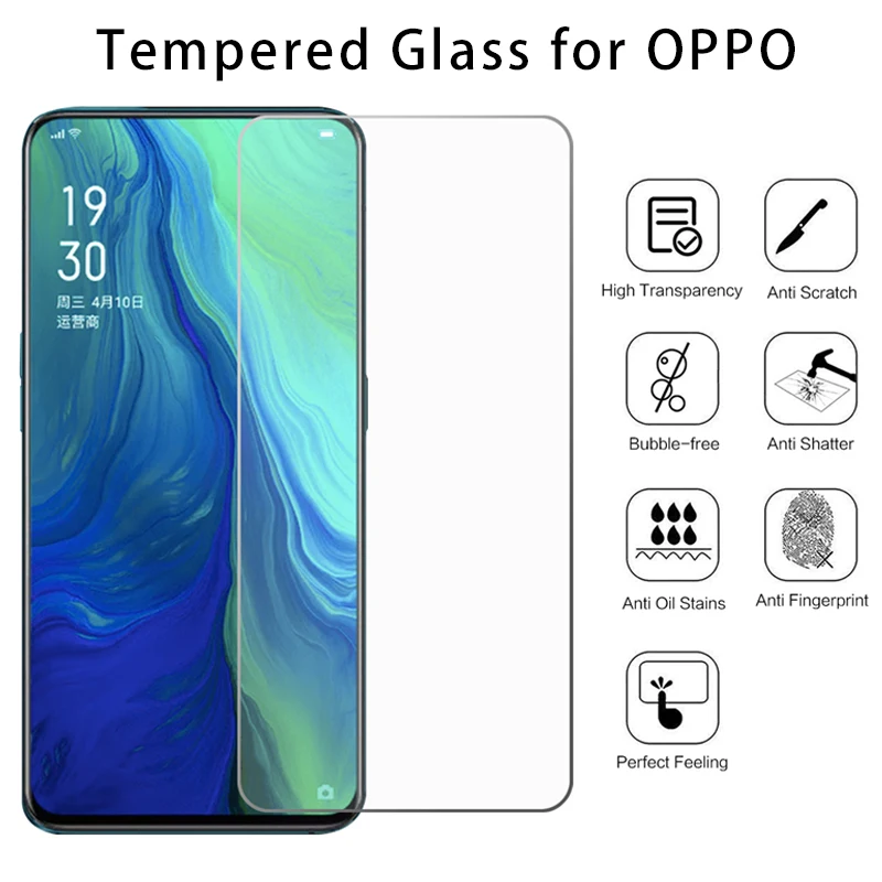 Защитное стекло закаленное для OPPO K5 K3 K1/F11/F9 Pro/F7/F5 Lite/F3 Plus/F1s/F1 | Мобильные телефоны и