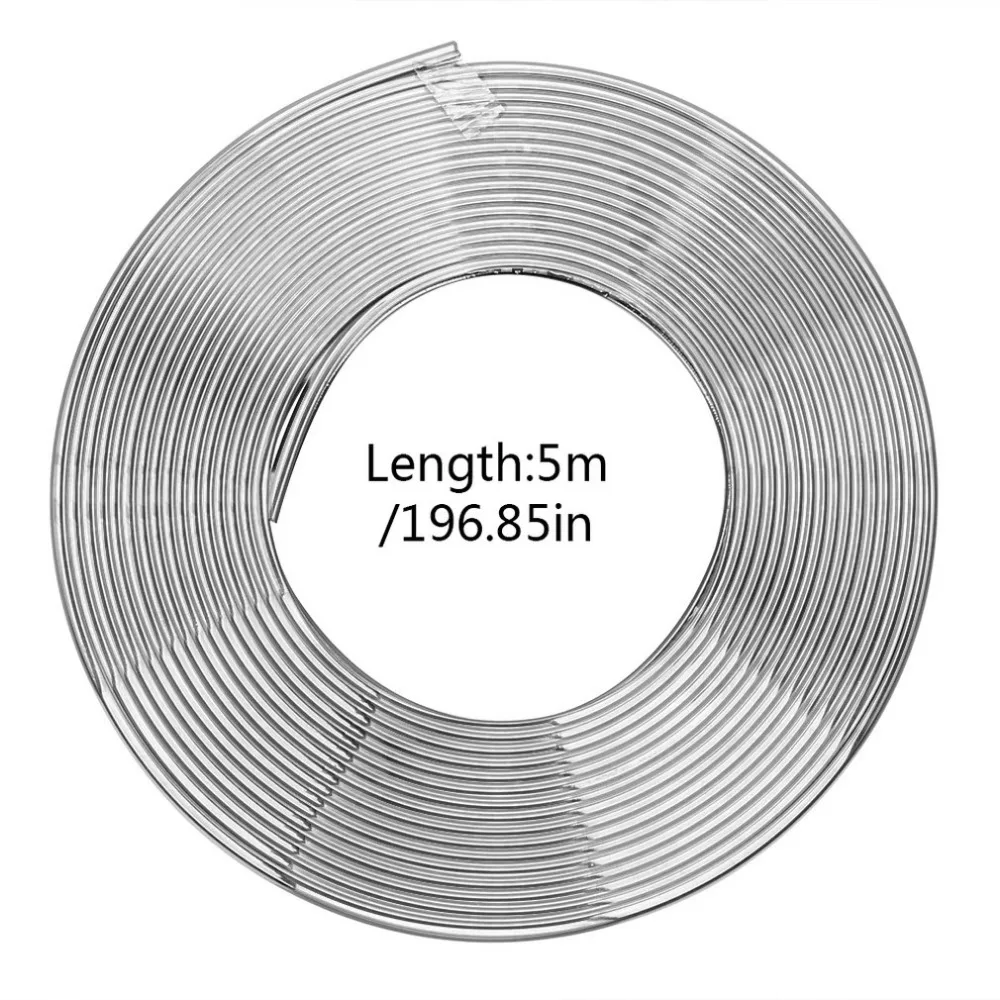 5 метров обода для автомобильных шин Декоративная полоса уменьшает соскабливание защитная лента