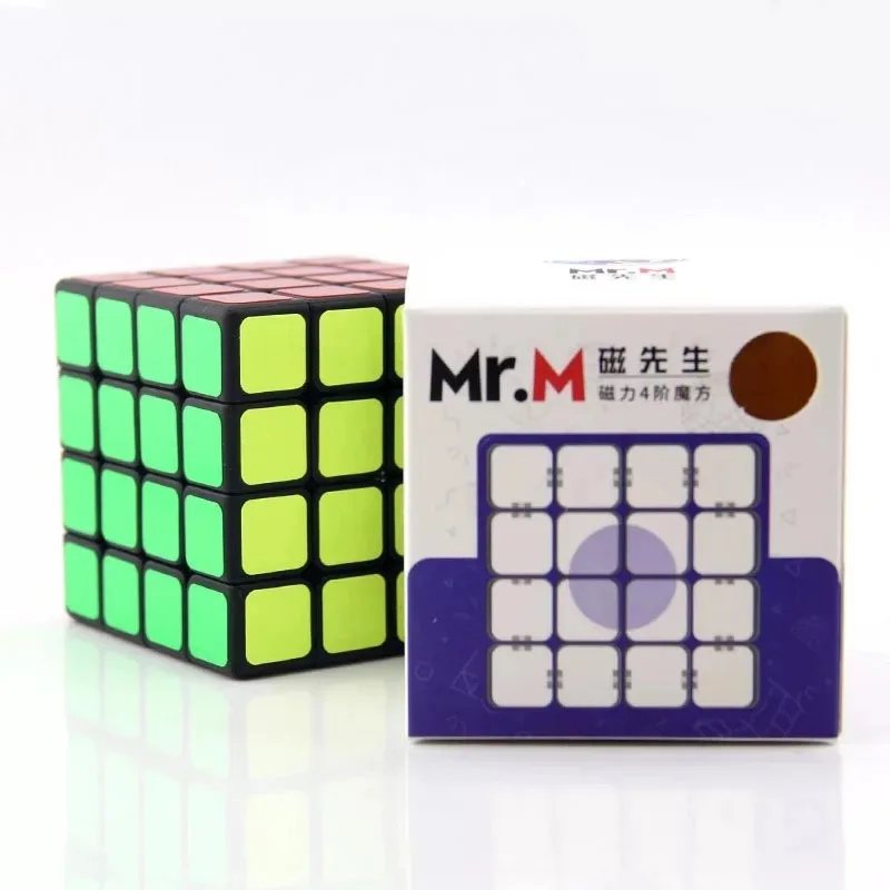 Магнитные кубики Shengshou Mr.M 4 скорости 4x4x4 | Игрушки и хобби