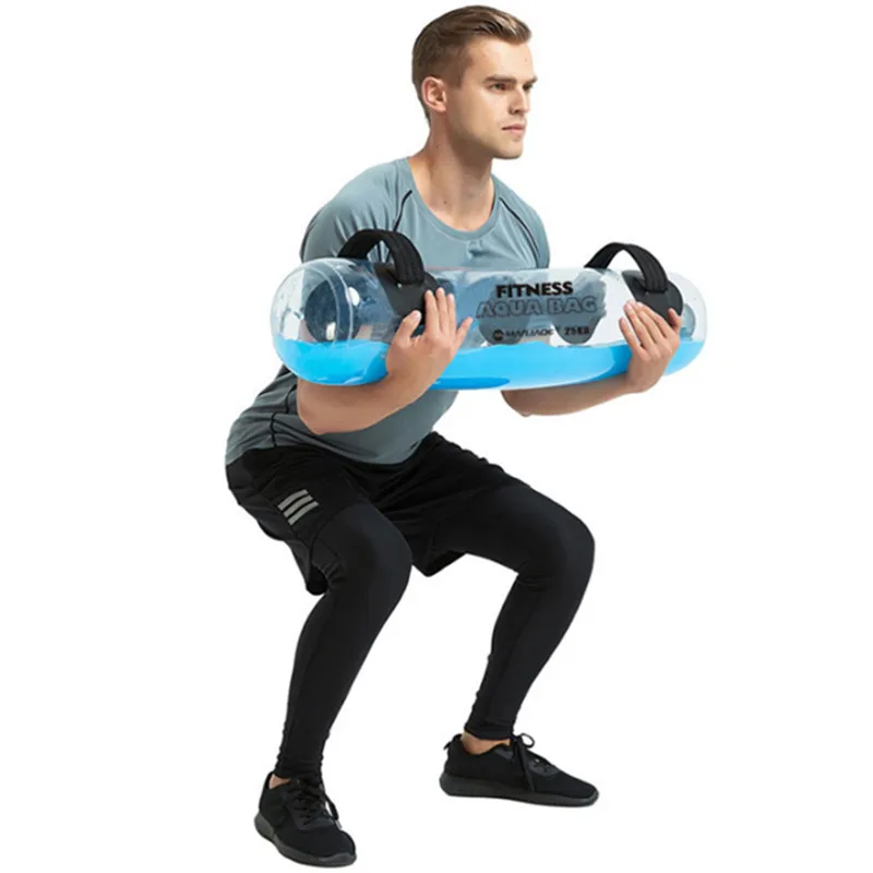 15/20/35KG Water Power Bag Body Building Fitness Aqua Bags Weightlifting Gym Home Sports Crossfit Heavy Duty