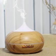 VVPEC 500ml Wood Grain Air Humidifier Essential Oil Diffuser Humidifier Aromatherapy For House VVPEC 500ml Wood Grain Air Humidifier Essential Oil Diffuser Humidifier Aromatherapy For House