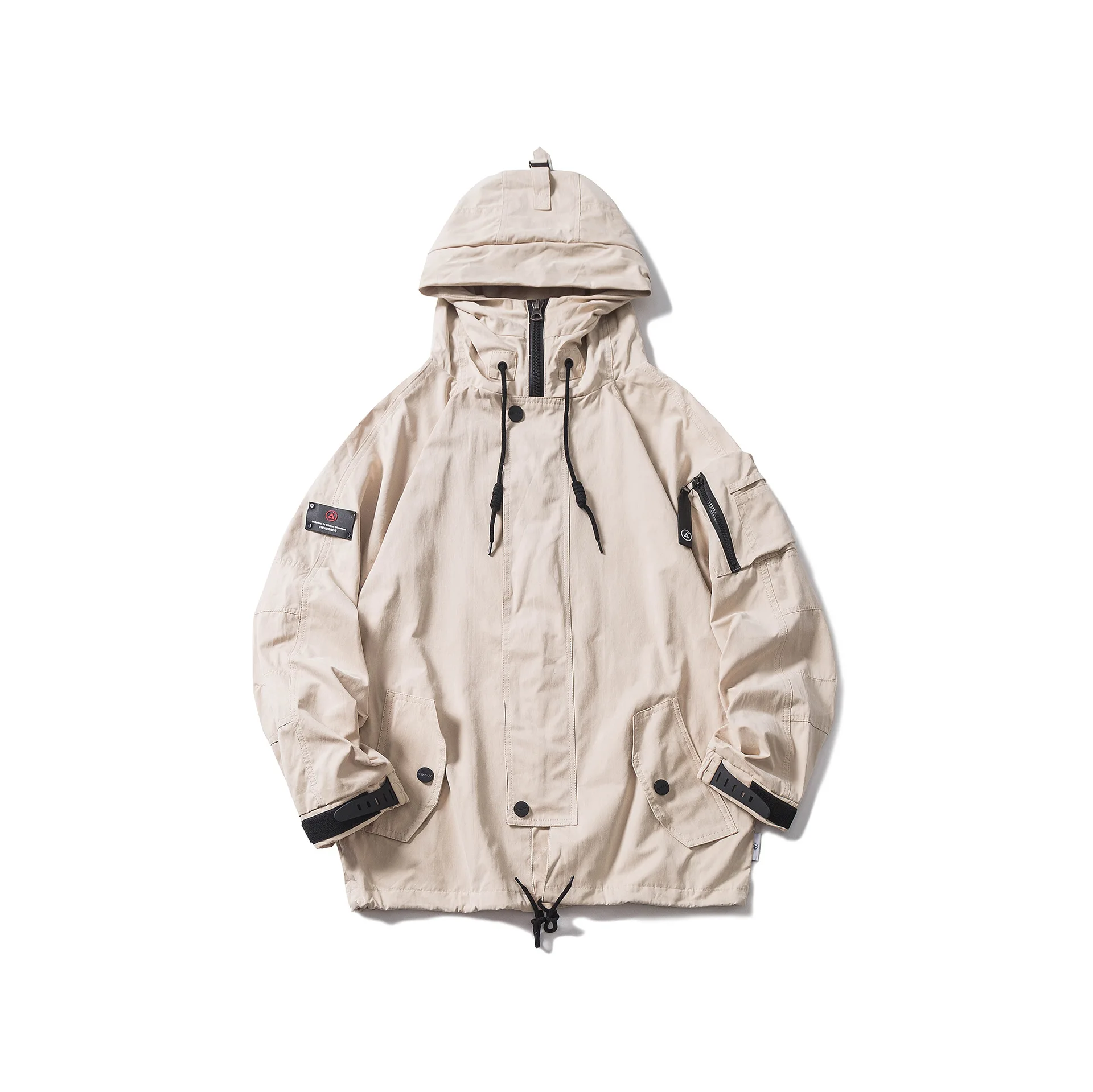

City Where the Product 2019 Autumn New Style Japanese-style 3-Color Windproof Workwear Mid-length Jacket Shawn Popular Brand Coa