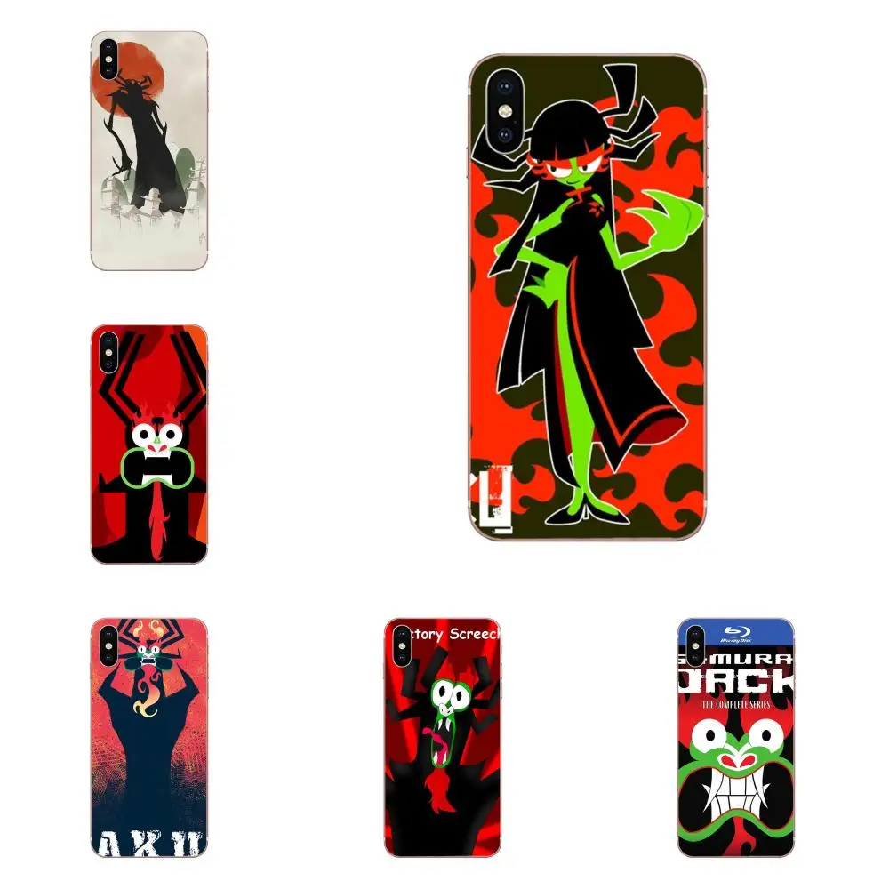 Мультфильм Самурай Джек Aku плакат для Apple iPhone 4 4s 5 5C 5S SE 6 6S 7 8 Plus X XS Max XR ТПУ защитные