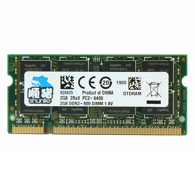 DDR2 2 ГБ 4 ГБ оперативной памяти 667 МГц 800 1,8 V оперативная память so-dimm для ноутбука памяти