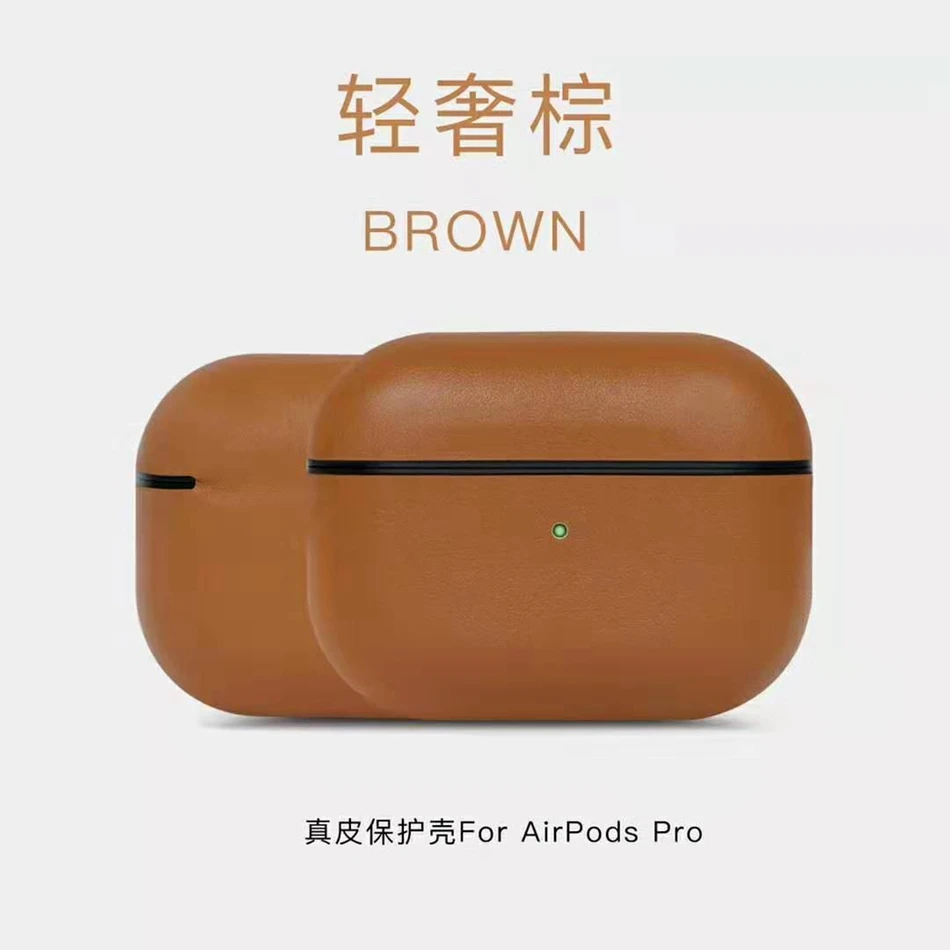 Кожаный чехол для наушников для Airpods Pro чехол Модный Цветной чехол для Apple Air Pods Pro 3 Наушники Earpods Наушники зарядка коробка