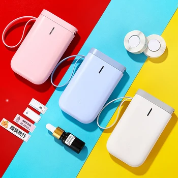 

D11 Wireless Label Printer Portable Pocket Label Printer Sticker Handheld BT Connection Fast Printing for Home Office Hot