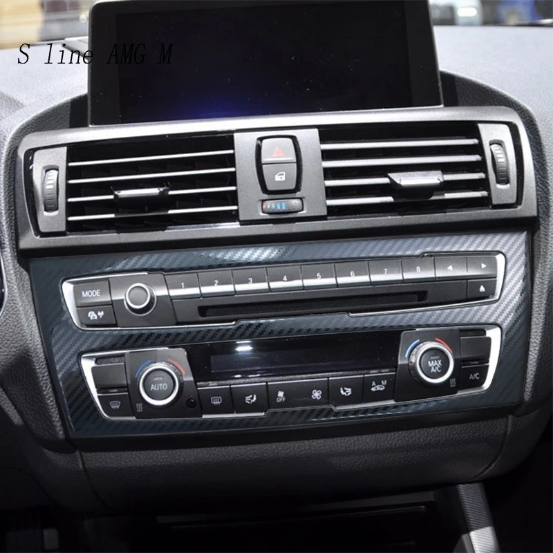 Аксессуары для BMW F20 F21 1 серия авто интерьер углеродное волокно кондиционер CD