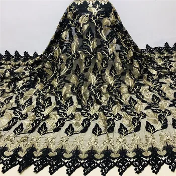 

Latest Teal African French Lace Fabric High Quality Guipure Lace Chemical Lace Fabric For Wedding Or Party XM101903