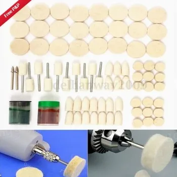 

Rotary Polishing Wheel Tool Buffing Wool Felt Grinder Disc Pad For Glass Jade