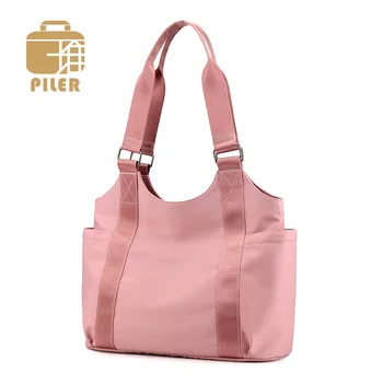 

Women Nylon Handbag Waterproof Shoulder Bag for Women Designer Pink Tote Big Messenger Bags Luxury Oxford Female Crossbody Bag