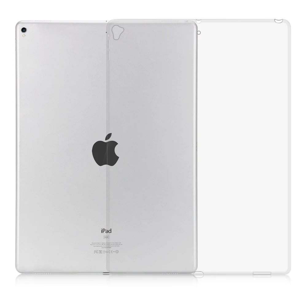 Custodia Per Ipad Pro 12 9 2017 2015 Cover Protettiva Posteriore In Tpu Morbido Trasparente Per Ipad Pro Custodie Da 12.9 Pollici