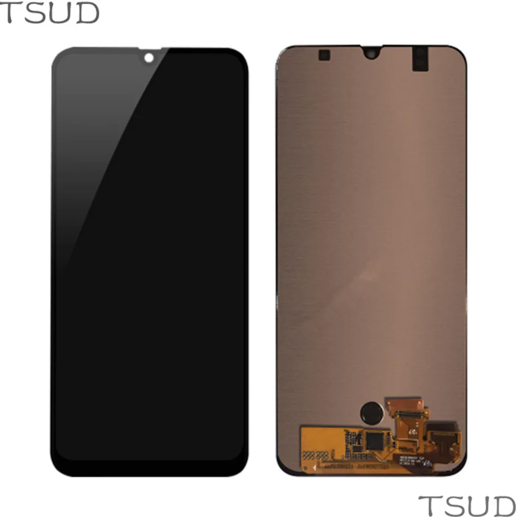 Супер Amoled цифровой преобразователь в сборе без рамки для SAMSUNG Галакси A50 A505 сенсорный экран+ Бесплатные инструменты для Samsung Galaxy A50 A505
