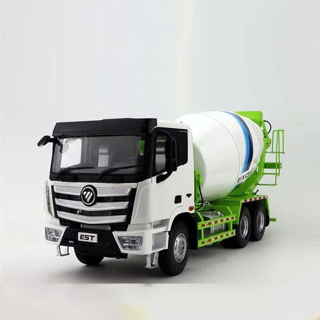 

1:24 Diecast Model for Foton Daimler Auman EST L9 CEMEX LOXA Concrete Mixer Truck Alloy Toy Gifts ESTL9 Tractor Trailer EST