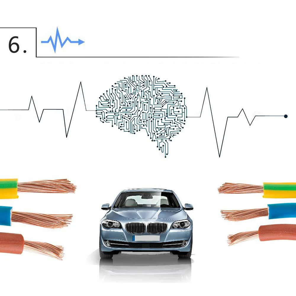 Car MP3 Player Stereo FM Retro Radio 12V Bluetooth Stereo MP3 USB AUX Power Cable Vehicles Radios Accessories